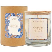 Свеча ароматическая Gifting, Caramel&Apple, 40 ч - Ambientair