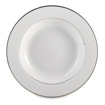 Тарелка суповая Narumi Рошель 23 см, фарфор костяной - Narumi