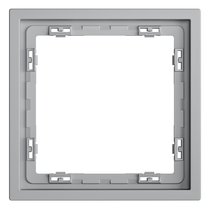 Рамка пластиковая VOLTUM S70 на 1 пост, серый - Voltum