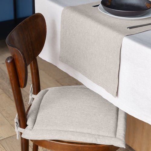 Подушка Для Стула "Волшебная Ночь" 40/40 Экрю, 40x40 см - Nordtex