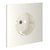Накладка для розетки с заземлением, S70 хлопок - Voltum