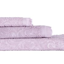 Полотенце махровое "KARNA" ESRA (90x150) см 1/1, цвет розовый, 90x150 - Bilge Tekstil