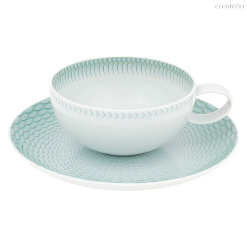 Чашка чайная с блюдцем Vista Alegre Венеция 250 мл, фарфор - Vista Alegre