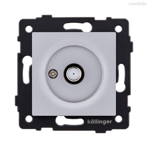 Розетка спутниковая SAT, серый Kollinger REA-020GY для Aspekt, Eleganz, Reflex - Kollinger