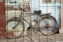 Старый велосипед 80х120 см, 80x120 см - Dom Korleone