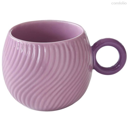 Кружка Waves, 350 мл, фиолетовая - Easy life