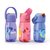 Бутылочка детская с силиконовой соломинкой 415 мл розовая - Zoku
