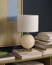 Кремовая настольная лампа Иветт - XS, цвет кремовый - Louvre Home