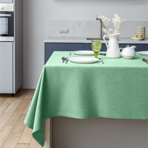 Скатерть "Волшебная Ночь" 165/200 Ментол, 165x200 - Nordtex