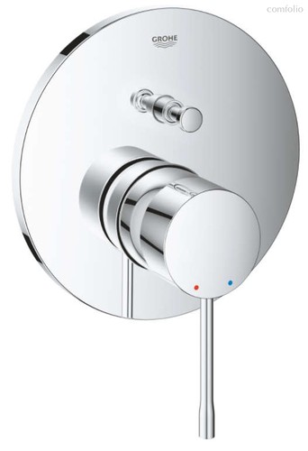 24058001 Essence Внешняя часть смесителя для ванны, хром - Grohe