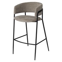 Стул барный Helning, мягкий шенилл, капучино - Bergenson Bjorn