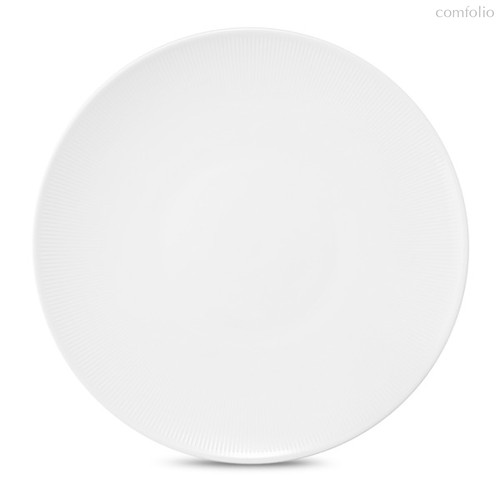Тарелка десертная Decor de table Плиссе 19,4 см, фарфор костяной - Decor De Table