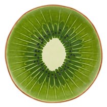 Тарелка подстановочная Bordallo Pinheiro Тропические фрукты Киви 33 см, керамика - Bordallo Pinheiro