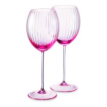 Набор бокалов для белого вина Anna Von Lipa Лион 380 мл, 2 шт, стекло хрустальное, лиловый - Anna Von Lipa