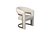 Стул велюр кремовый/матовое золото 67x66x85см - Garda Decor