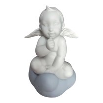 Фигурка NAO Маленький ангел голубой, фарфор - NAO