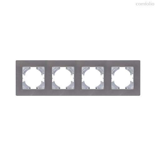 Рамка 4-постовая, серый Kollinger Eleganz Acryl EA4GY - Kollinger