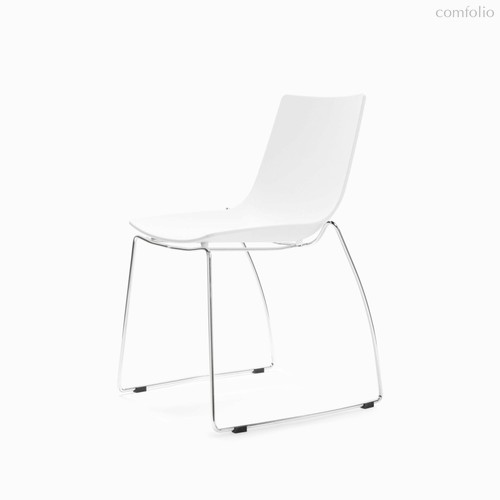 Обеденный стул Cafeteria, цвет белый/хром - Cosmo