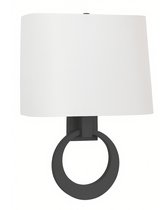 Черное бра Эббот, цвет черный - Louvre Home