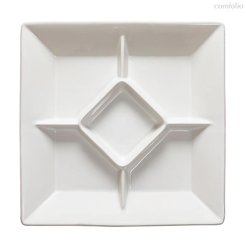 Блюдо для сервировки ST331-WHI(WWQ331-02203B), цвет белый - Costa Nova