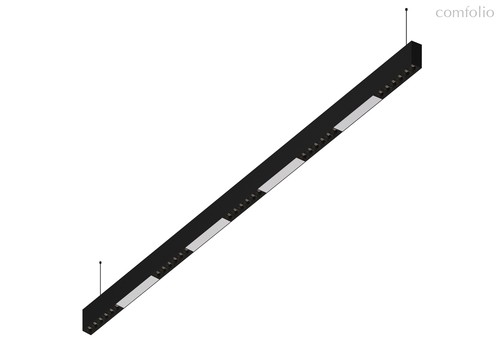 Donolux LED Eye-line св-к подвесной, 30W, 1502х32мм, H71,5мм, 2440Lm, 34°, 3000К, IP20, корпус черны, цвет черный, 1502х32 мм - Donolux