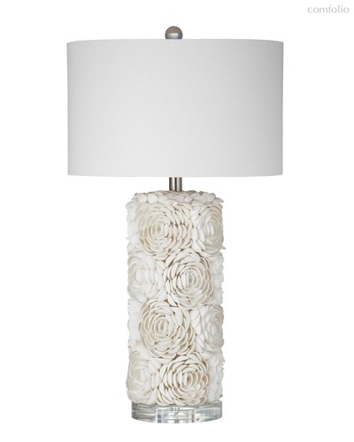 Настольная лампа Аугуста, цвет белый - Louvre Home