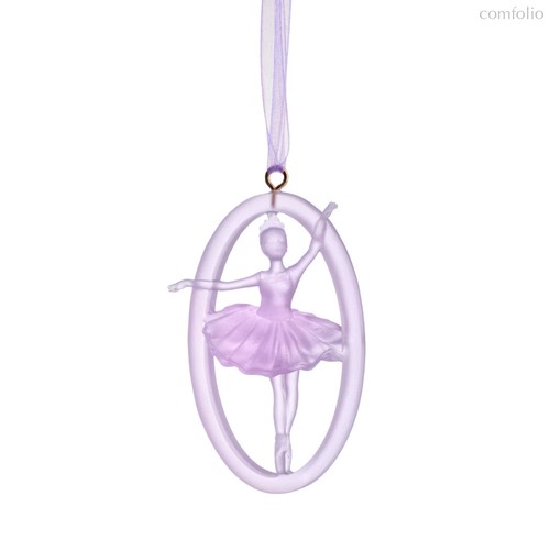 Подвеска декоративная Decor de Table Pate de Verre Cristal Балерина 8 см, хрустальное тесто, п/к - Decor De Table
