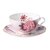 Чашка чайная с блюдцем Wedgwood Кукушка 180 мл, розовая - Wedgwood