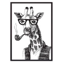 Жираф Графика, 50x70 см - Dom Korleone