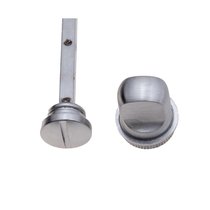 Фиксатор поворотный на круглом основании Fratelli Cattini WC-1 1FS-CS матовый хром - Fratelli Cattini