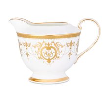 Молочник Narumi Золотая тиара 200 мл, фарфор костяной