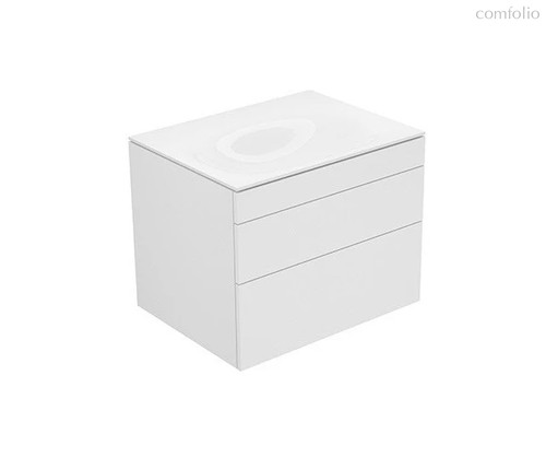 31541370000 EDITION 400 Тумба под умывальник 700x535x546 mm трюфель/трюфель - Keuco
