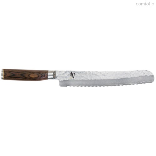 Нож для хлеба KAI "Шан Премьер" 23см, ручка дерева пакка - Kai