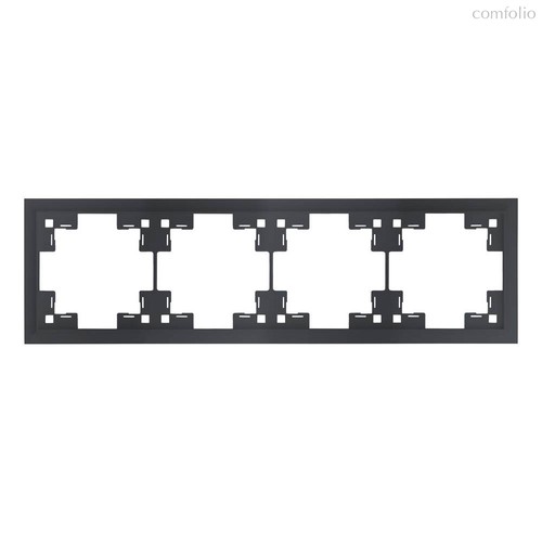 Четырехместная рамка классик 35940 MB, черный сатин - Rikett