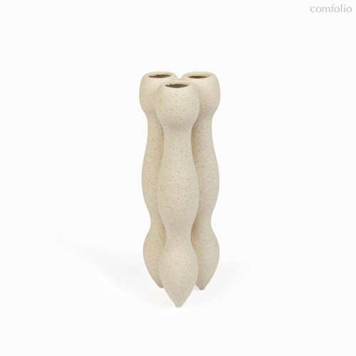 Ваза Three Necked высота 33, цвет белый - Cosmo