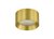 Donolux, NOLA, Светильник светодиодный, 10Вт, 600Лм, 120°, CRI90, IP54, 3000К, D120хH63.5мм, матовая латунь, источник питания в комплекте - Donolux