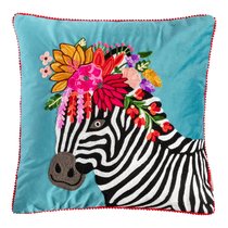Подушка декоративная Зебра с наполнителем