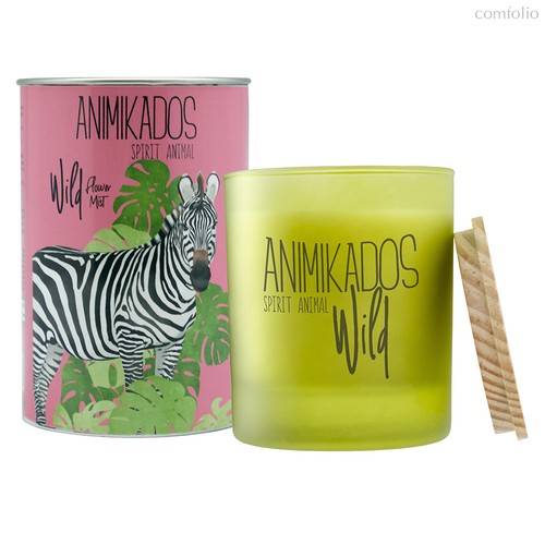 Свеча ароматическая Wild Zebra Цветочный 40 ч - Ambientair