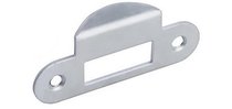 Планка ответная 22мм с загнутым язычком (матовый хром) B010001334 - AGB