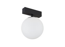 Bubble св-к для МШС, DC 24В 10Вт, D150 мм, H215 мм, 760 Лм, 120°, 3000К, IP20, Ra >90, черный - Donolux