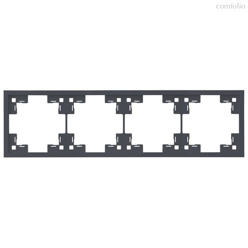 Четырехместная рамка 35840 BT, базальт - Rikett
