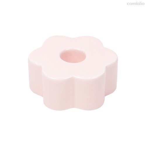 Подсвечник Daisy, d8 см, розовый - DOIY