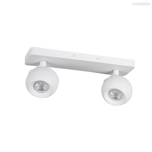 Споты потолочные настенные: Спот двойной потолочный GALOBA EL-2IxGU10 W - Kanlux