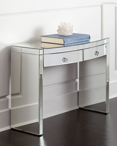 Зеркальная консоль Скарлетт, цвет серебряный - Louvre Home