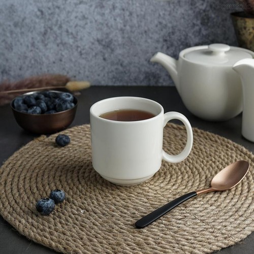 Кружка 250 мл белая d 7,8 см h8 см Simply Fine Plus Stackable Noble - Noble