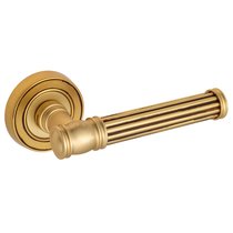Дверная ручка Venezia Impero D6 французcкое золото + коричневый - Venezia Collezione