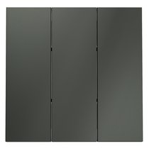 Клавиши для выключателя/переключателя трехклавишного, S70 титан