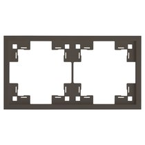 Рамка двухместная 35820 CP, капучино