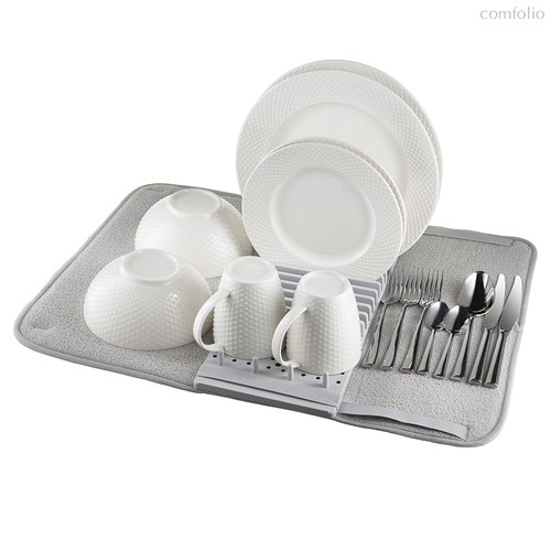 Коврик для сушки посуды Bris, серый - Smart Solutions