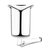 Ведерко для льда с щипцами Georg Jensen Бар 21 см - Georg Jensen
